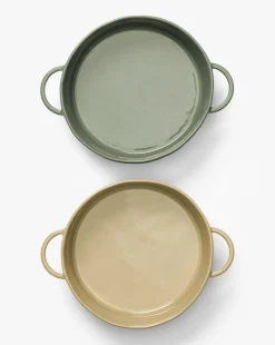 2 Quart Stoneware Baker (Set of 2)|Creative Co-op Hot