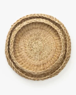 Abaca Braided Rope Tray|Napa Home & Garden New