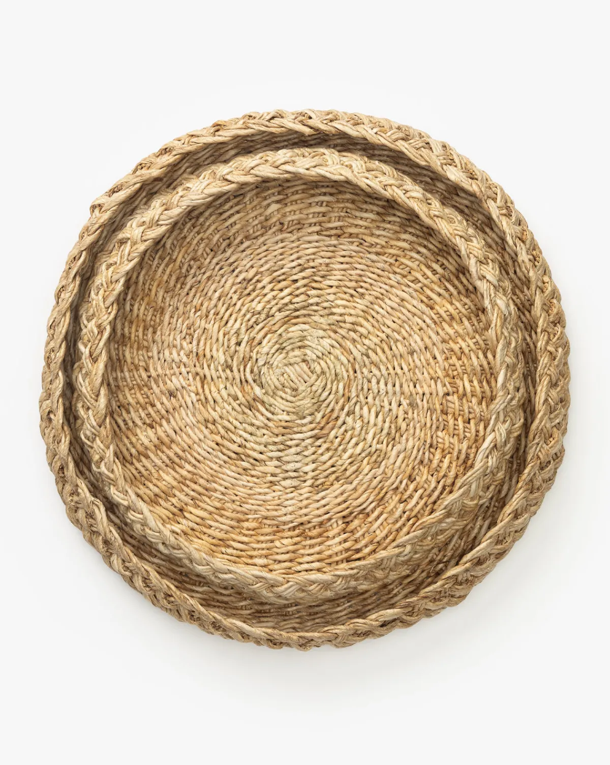 Abaca Braided Rope Tray|Napa Home & Garden New