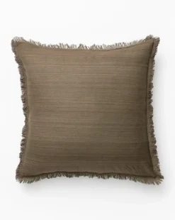 Abbey Silk Fringe Pillow Cover|Eco-Tasar