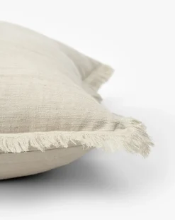 Abbey Silk Fringe Pillow Cover|Eco-Tasar