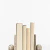 Adar Marble Bookends (Set of 2)|Stonemen Discount