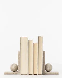 Adar Marble Bookends (Set of 2)|Stonemen Discount