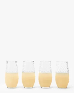 Adderley Highball Glasses (Set of 4)|Transparent Overseas Hot