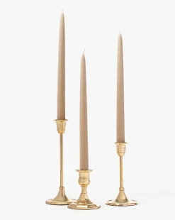 Adeline Brass Taper Holder|Accent Decor Sale