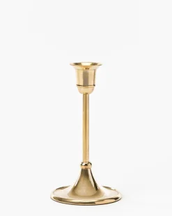 Adeline Brass Taper Holder|Accent Decor Sale