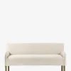 Aiken Slipcover Bench|Four Hands Outlet