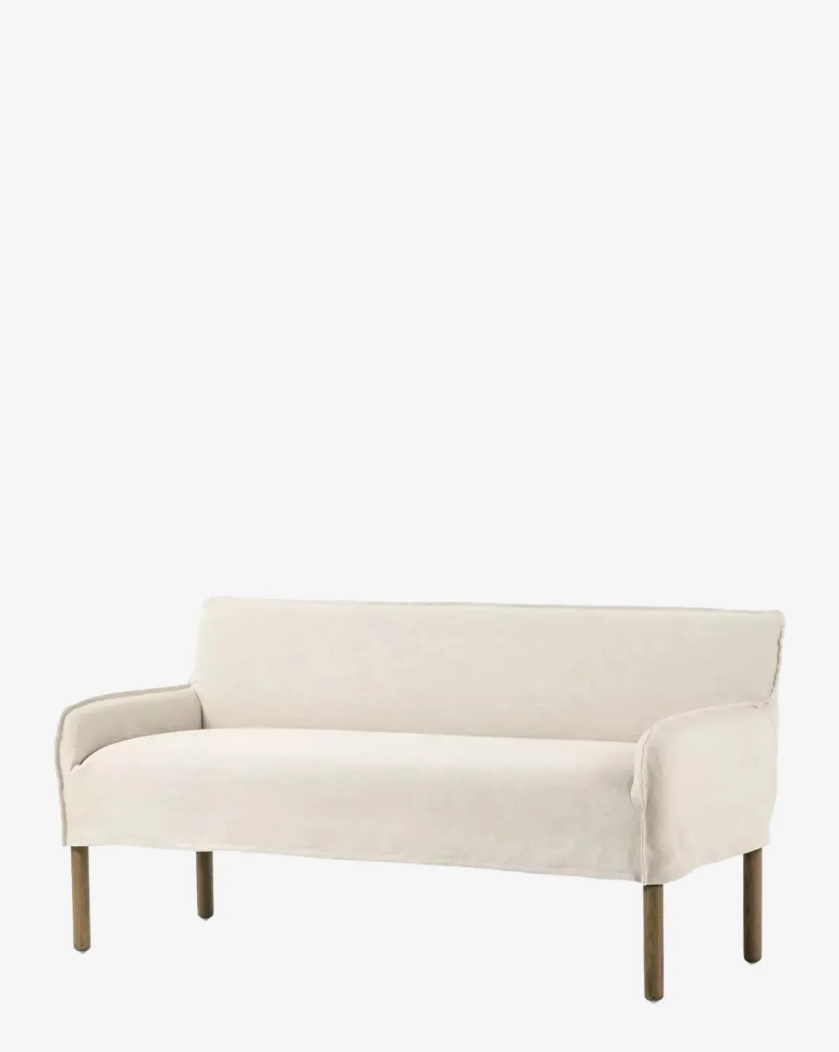 Aiken Slipcover Bench|Four Hands Outlet