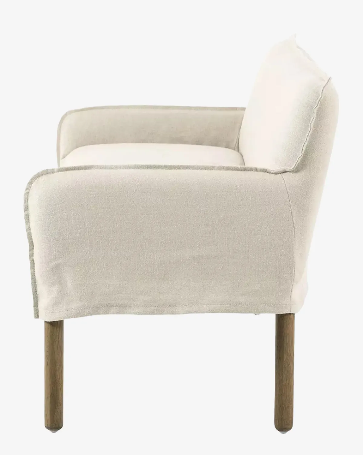 Aiken Slipcover Bench|Four Hands Outlet