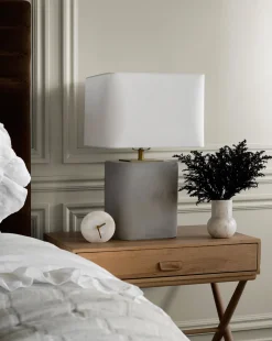 Alabaster Table Clock|Stonemen Online