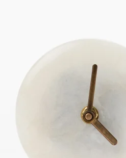 Alabaster Table Clock|Stonemen Online