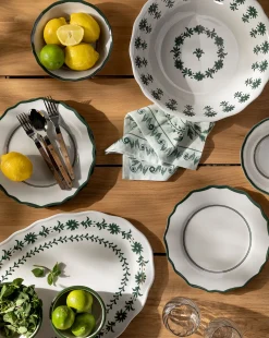 Alcott Melamine Dinner Plates (Set of 4)|TAR HONG DIRECT