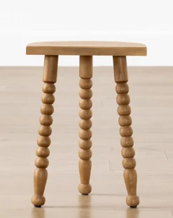 Alice Honey Wood Stool|Makerspalm Outlet