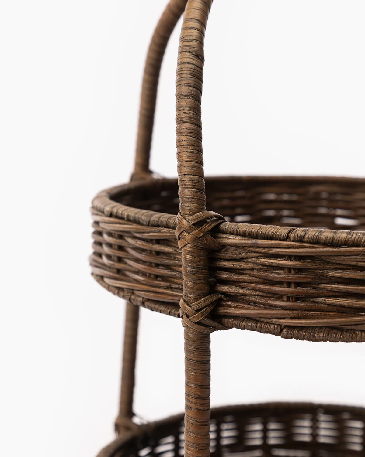 Aneesa Two-Tiered Wicker Tray|CALFURN MFG. PHILIPPINES, INC. Online