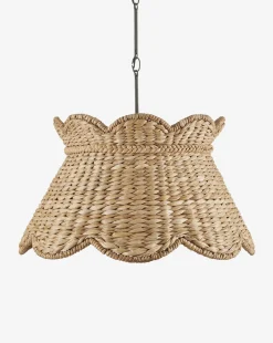 Annabelle Woven Pendant|Currey & Co. Hot