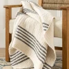 Anneliese Striped Throw|Creative Co-op Clearance