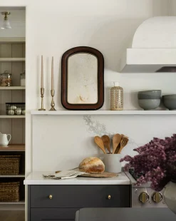 Antique Brass Taper Candle Holder|Creative Co-op