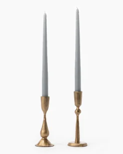 Antique Brass Taper Candle Holder|Creative Co-op