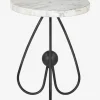 Ashburn Marble End Table|Four Hands Discount