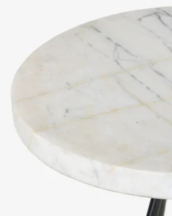 Ashburn Marble End Table|Four Hands Discount