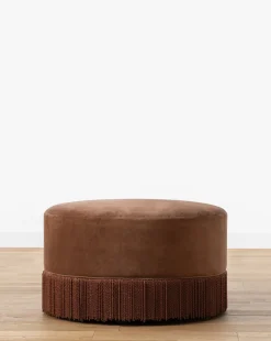 Astrid Fringe Ottoman|Makerspalm Best
