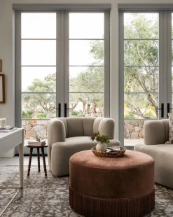 Astrid Fringe Ottoman|Makerspalm Best