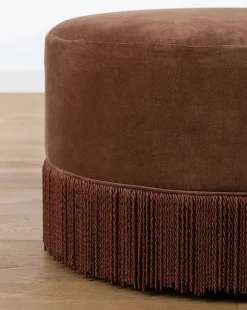 Astrid Fringe Ottoman|Makerspalm Best