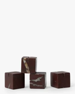 Auburn Marble Place Card Holders (Set of 4)|Design up Living LLP Online