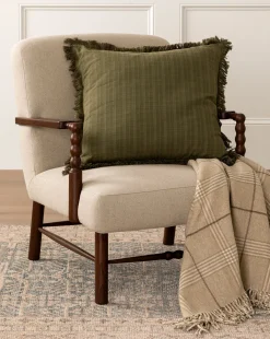 Barnes Pillow Cover|Monsoon Impex