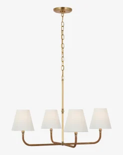 Basden Medium Single Tier Chandelier|Visual Comfort & Co. Signature Outlet