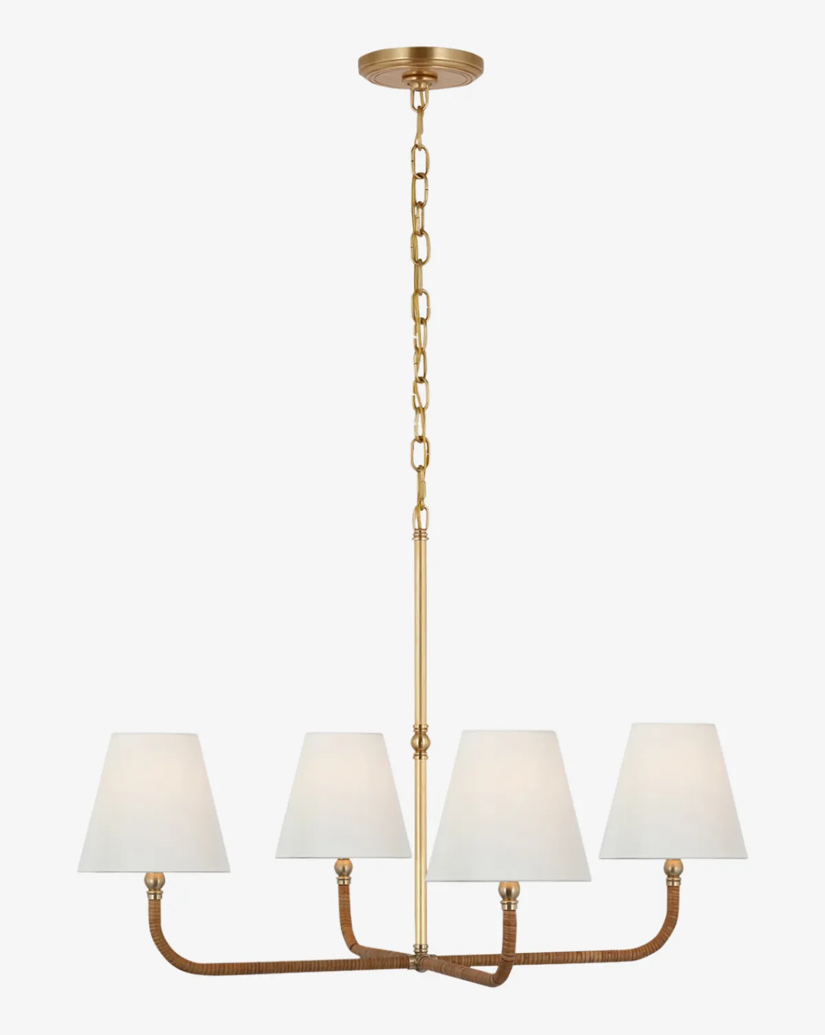 Basden Medium Single Tier Chandelier|Visual Comfort & Co. Signature Outlet