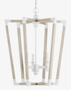 Bastian Sandstone Chandelier|Currey & Co. Outlet