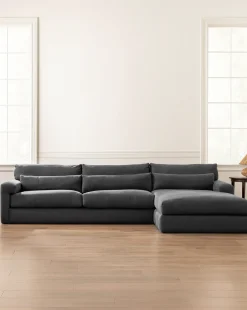Beckstead Chaise Sectional 128"|Community Outlet