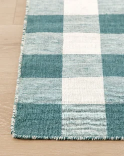 Belleville Blue Handwoven Indoor/Outdoor Rug|EXT Rugs New