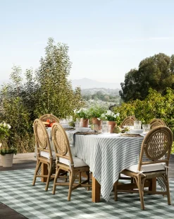 Belleville Green Handwoven Indoor/Outdoor Rug|EXT Rugs Outlet