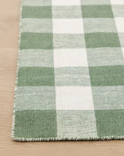 Belleville Green Handwoven Indoor/Outdoor Rug|EXT Rugs Outlet