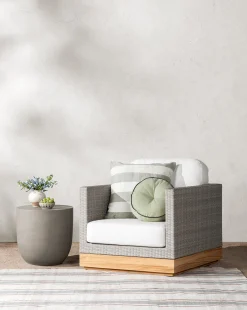 Berdine Wicker Outdoor Chair|Makerspalm