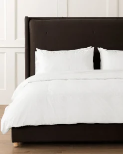 Bianca Percale Embroidered Duvet Cover|Lameirinho Industria Textil, S.A. Online