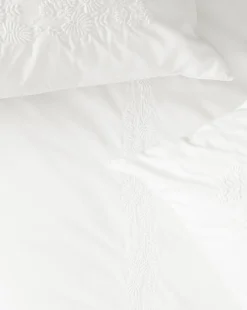 Bianca Percale Embroidered Duvet Cover|Lameirinho Industria Textil, S.A. Online