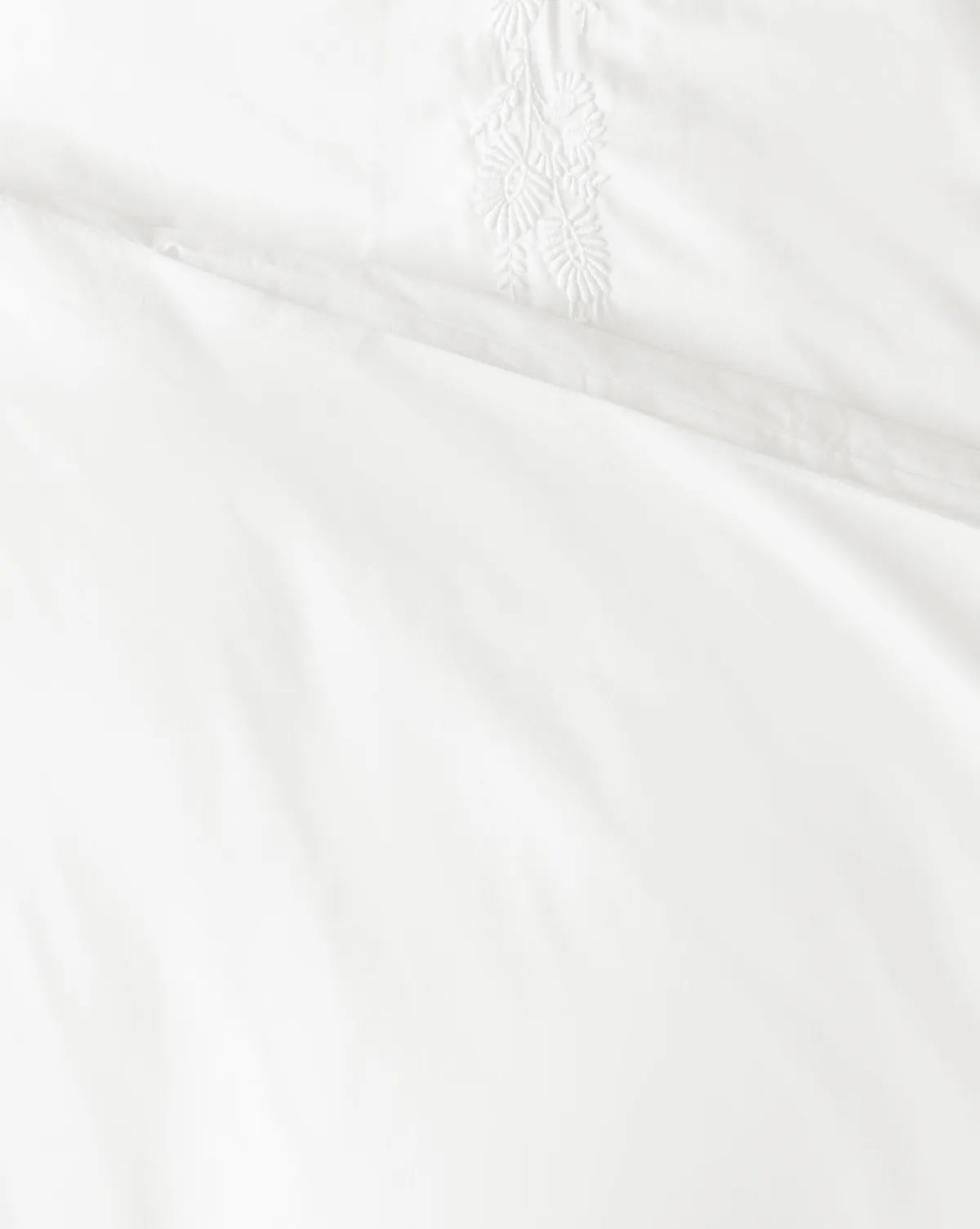 Bianca Percale Embroidered Duvet Cover|Lameirinho Industria Textil, S.A. Online