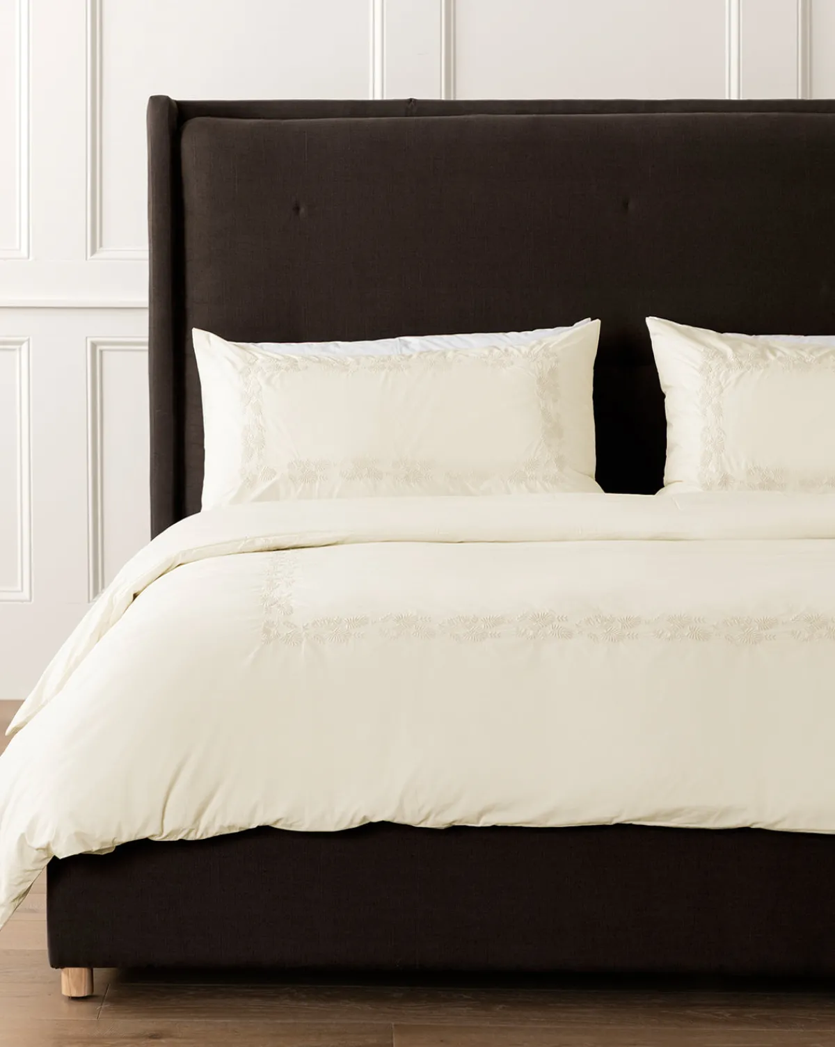 Bianca Percale Embroidered Duvet Cover|Lameirinho Industria Textil, S.A. Online