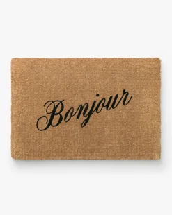 Bonjour Doormat|Palm Fiber