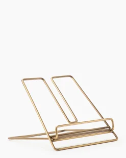 Brass Cookbook Holder|Fog Linen dba Notebooks Co. LTD Online