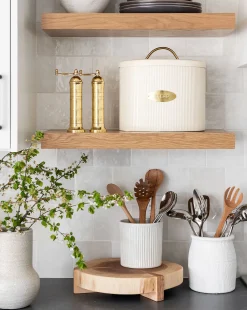 Brass Detailed Metal Bread Box|Creative Co-op Sale