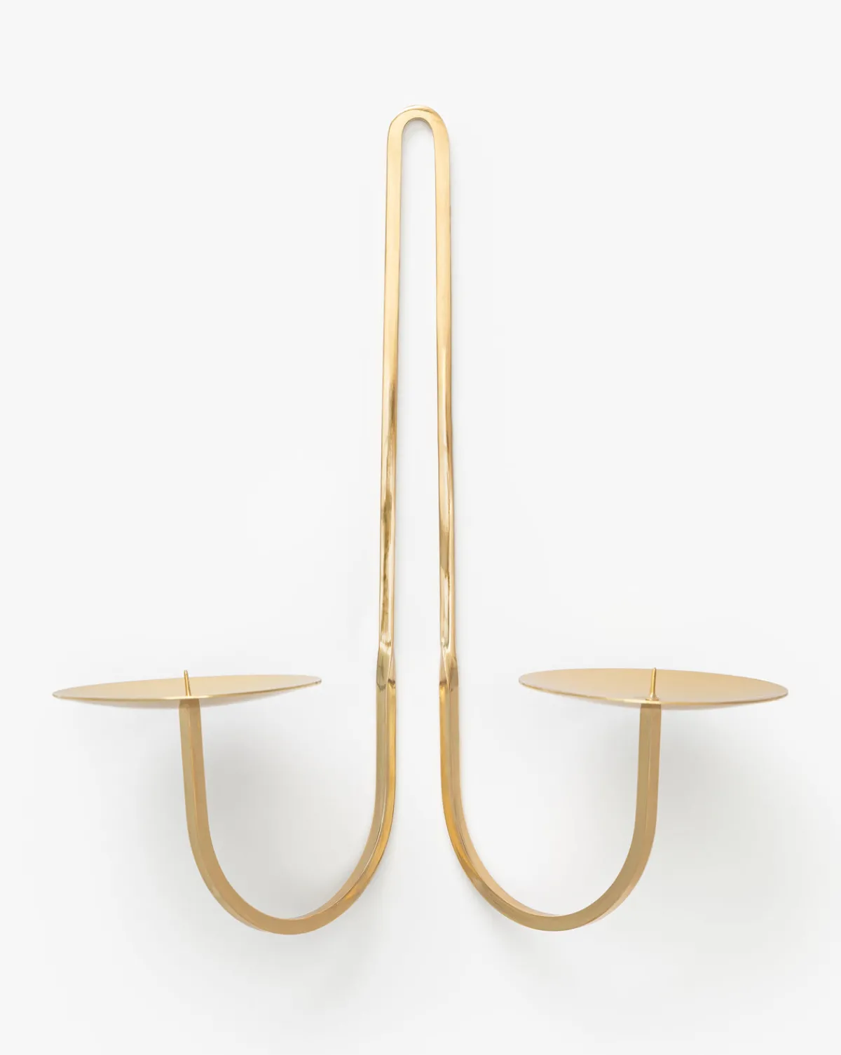 Brass Two Arm Candle Holder|Fredericks & Mae Clearance
