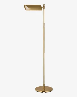 Bravo Adjustable Pharmacy Floor Lamp|Visual Comfort & Co. Signature Online