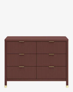 Brimsley Tambour 6-Drawer Dresser|Baby Letto dba Million Dollar Baby Best