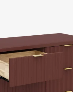 Brimsley Tambour 6-Drawer Dresser|Baby Letto dba Million Dollar Baby Best