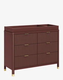 Brimsley Tambour 6-Drawer Dresser|Baby Letto dba Million Dollar Baby Best