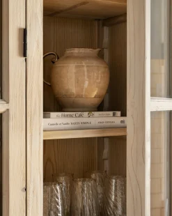 Brown Stoneware Pitcher|Creative Co-op New